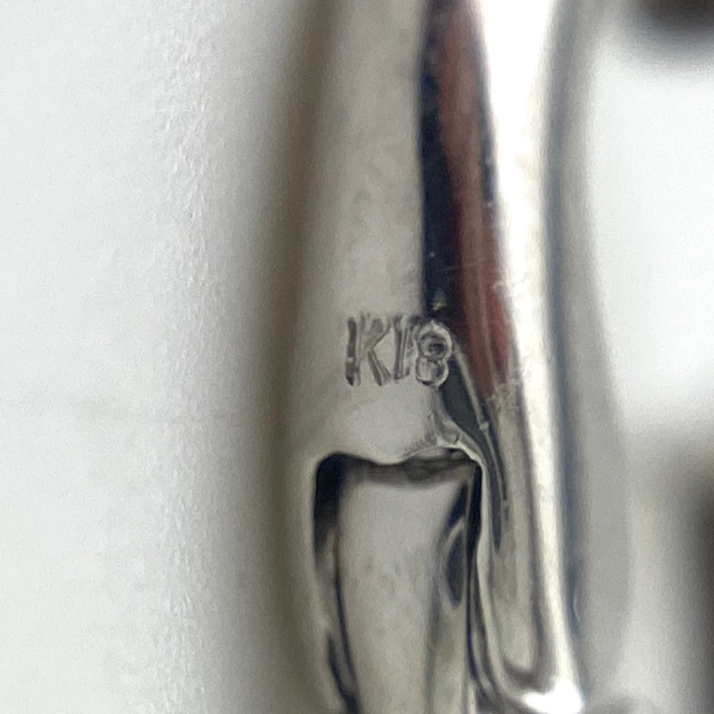 ダイヤモンド デザインイヤリング イヤリング K18 ダイヤモンド レディース 【中古】nbjwl