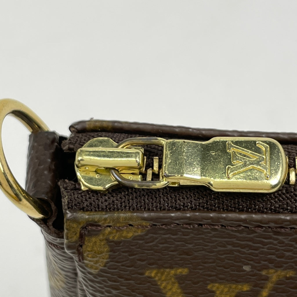 ルイ・ヴィトン ポシェット アクセソワール メイク コスメ アクセサリーポーチ モノグラム ブラウン M51980 レディース 【中古】brbag