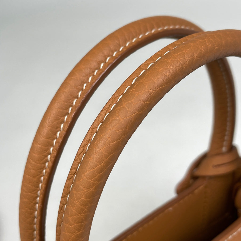 バーバリー ロゴ ハンドバッグ TB 2WAY ショルダーバッグ ハンドバッグ レザー ブラウン レディース 【中古】brbag