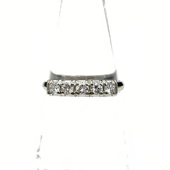 メレダイヤ デザインリング プラチナ 指輪 リング 13.5号 Pt900 ダイヤモンド レディース ノンブランドジュエリー 【中古】nbjwl