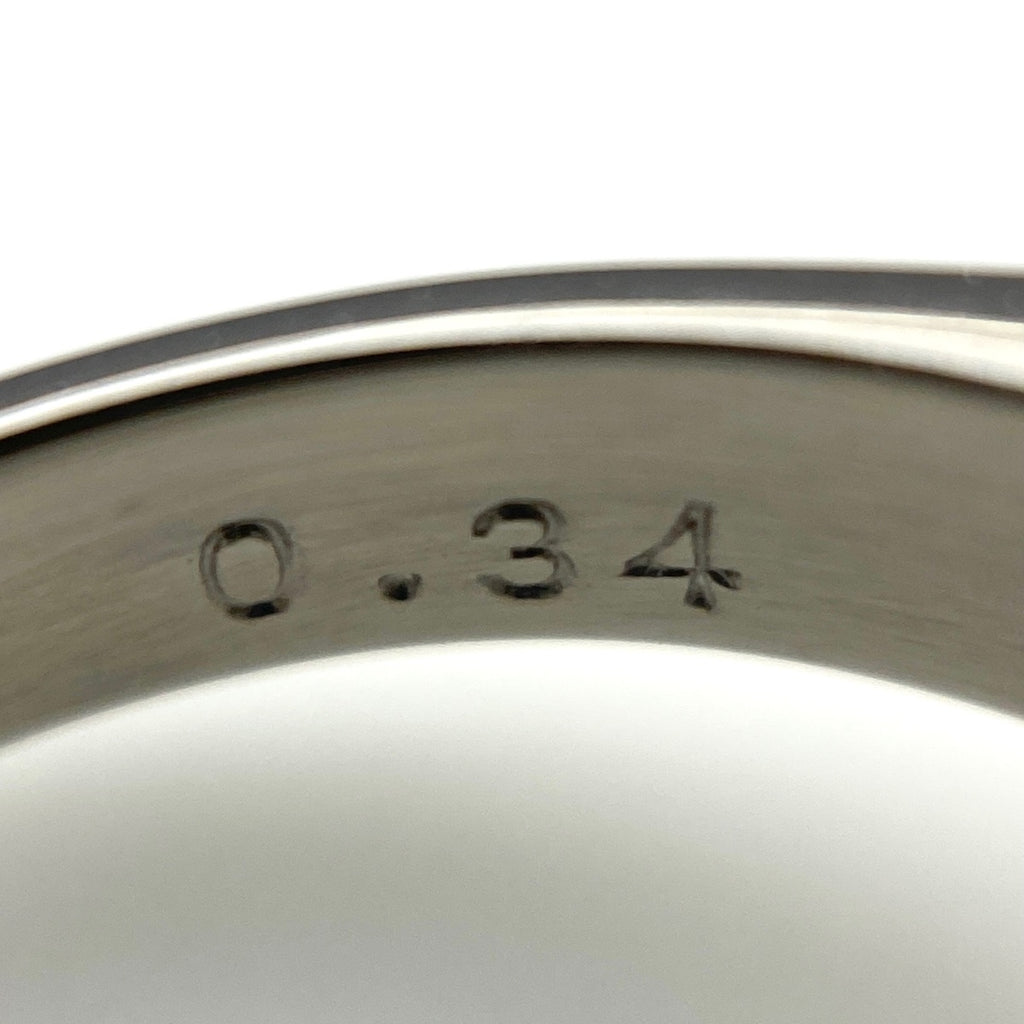 タサキ パール デザインリング プラチナ 指輪 メレダイヤ 真珠 リング 11号 Pt900 パール ダイヤモンド レディース 【中古】brjwl