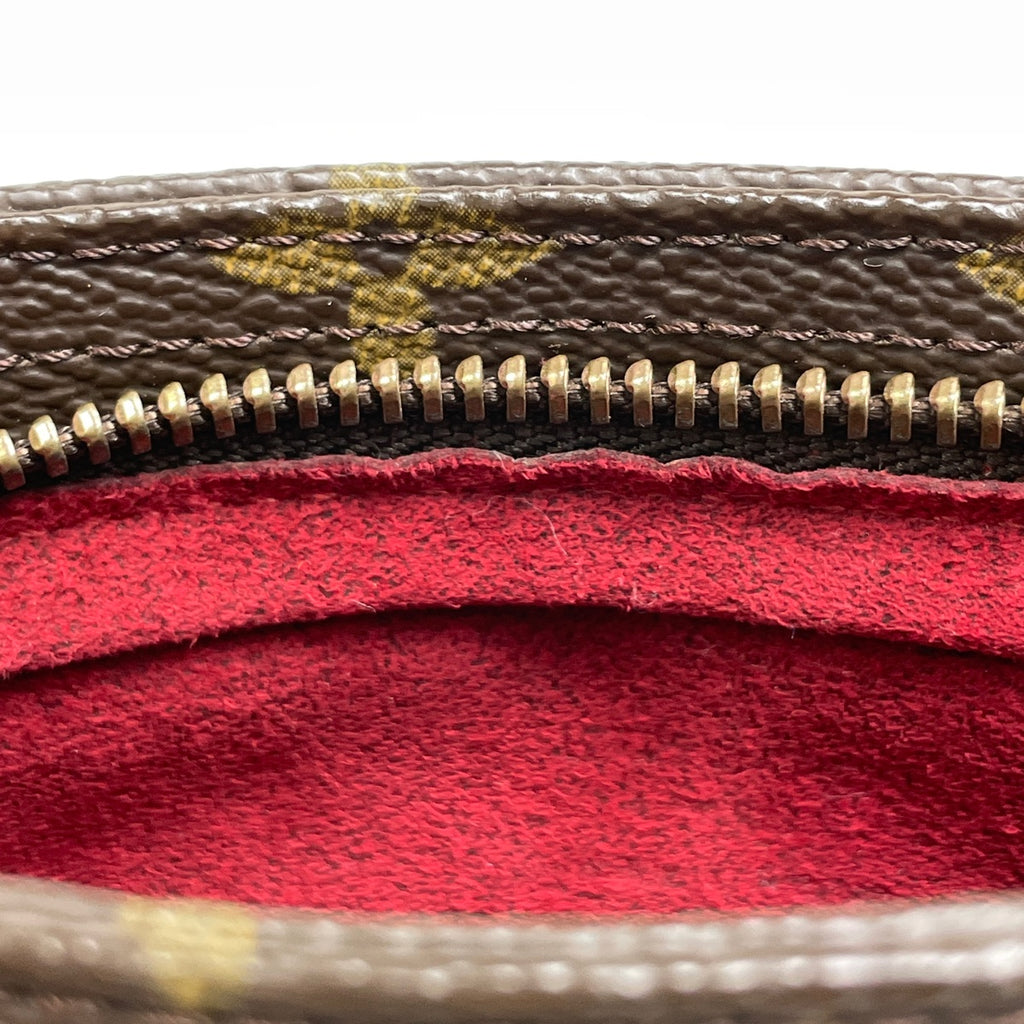 ルイ・ヴィトン パルティシオン ハンドバッグ リストレット アクセサリーポーチ モノグラム ブラウン M51901 レディース 【中古】brbag