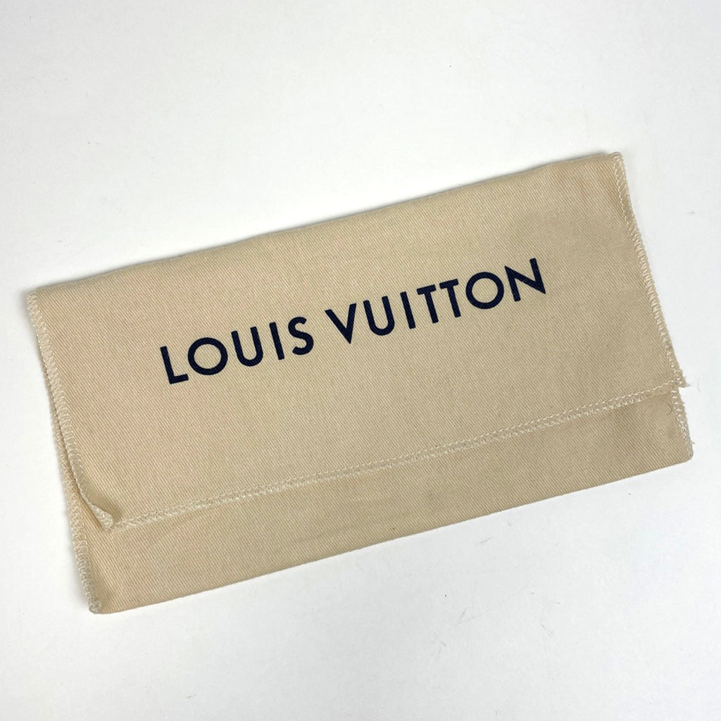 ルイ・ヴィトン ポルトフォイユ アメリア パンチング 長財布 モノグラムマヒナ ノワール(ブラック) M95549 レディース 【中古】brbag