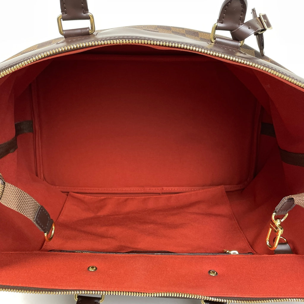 ルイ・ヴィトン グリニッジ PM ハンドバッグ 旅行 出張 旅行バッグ ダミエ ブラウン N41165 レディース 【中古】brbag