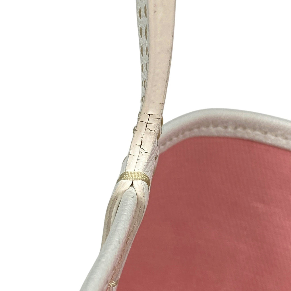 ゴヤール サン ルイ クレールヴォア PM リバーシブル ショルダーバッグ トートバッグ コーティングキャンバス ホワイト ピンク レディース 【中古】brbag