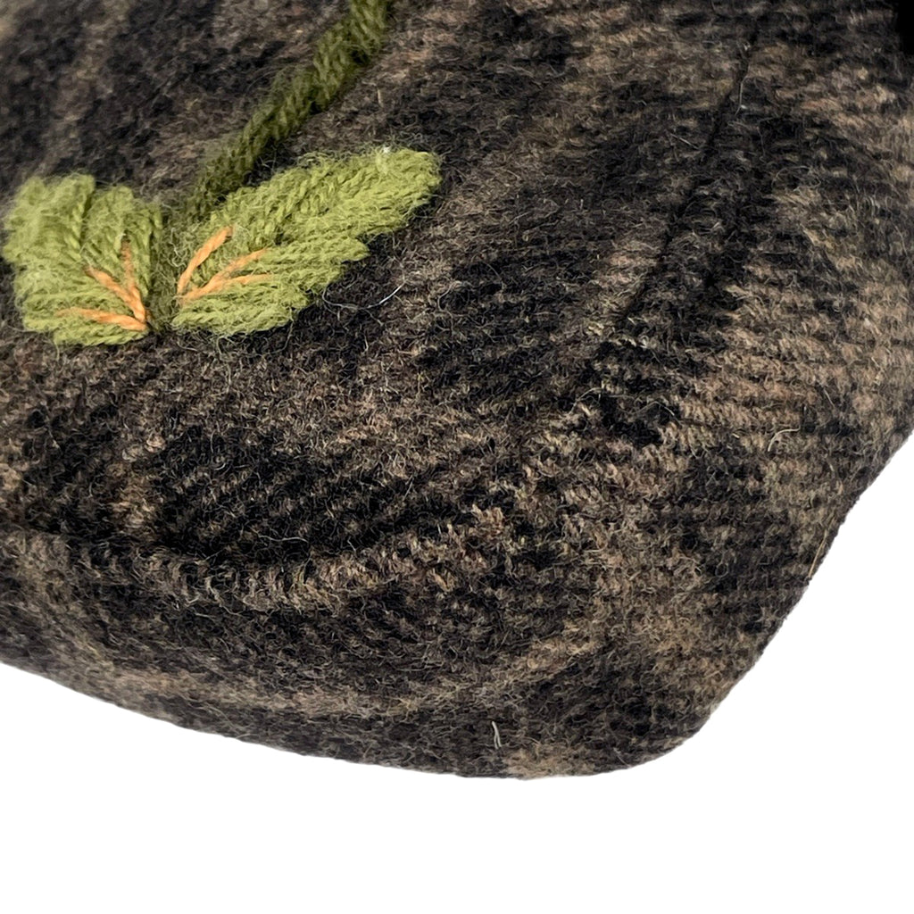 フェンディ ズッカ柄 マンマバケット 刺繍 ハンドバッグ ショルダーバッグ ファブリック ブラウン レディース 【中古】brbag