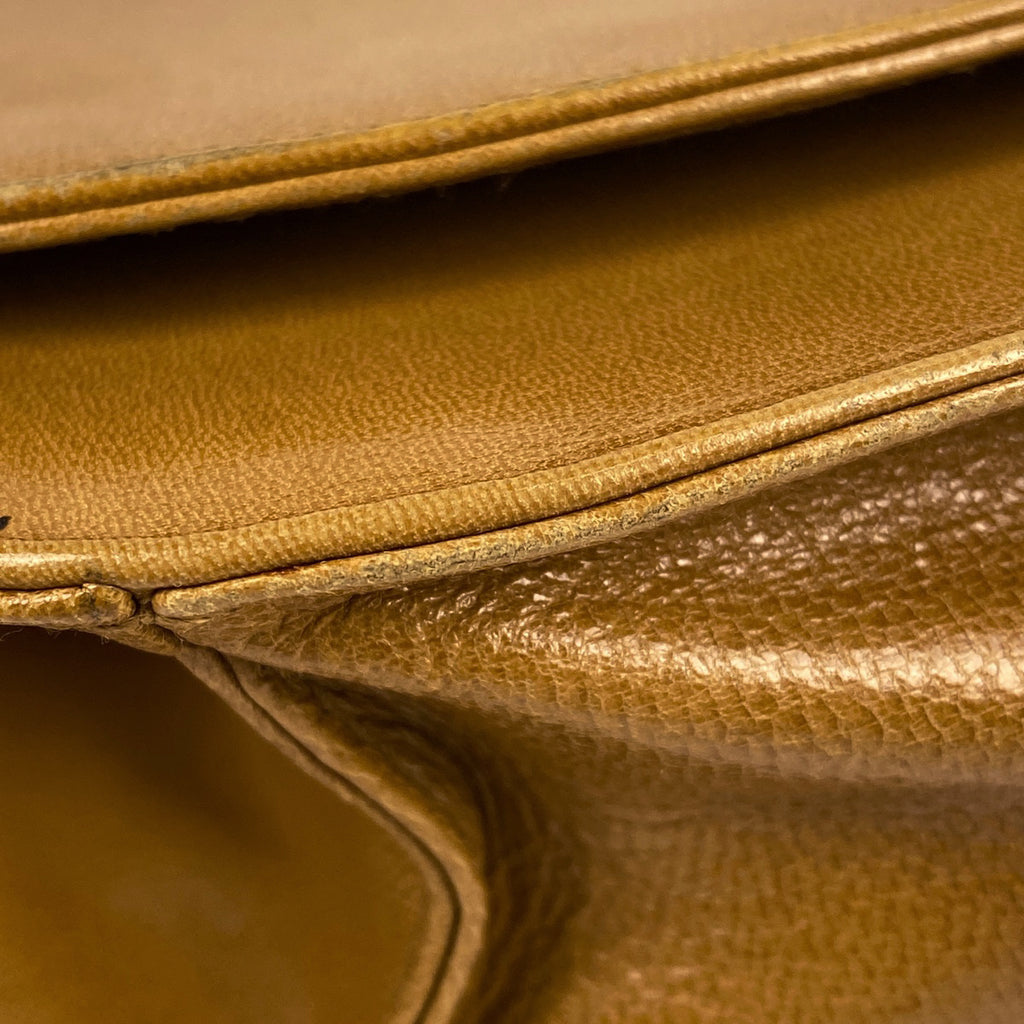 プラダ ロゴ ショルダーバッグ ワンショルダー チェーン ショルダーバッグ レザー ブラウン レディース 【中古】brbag