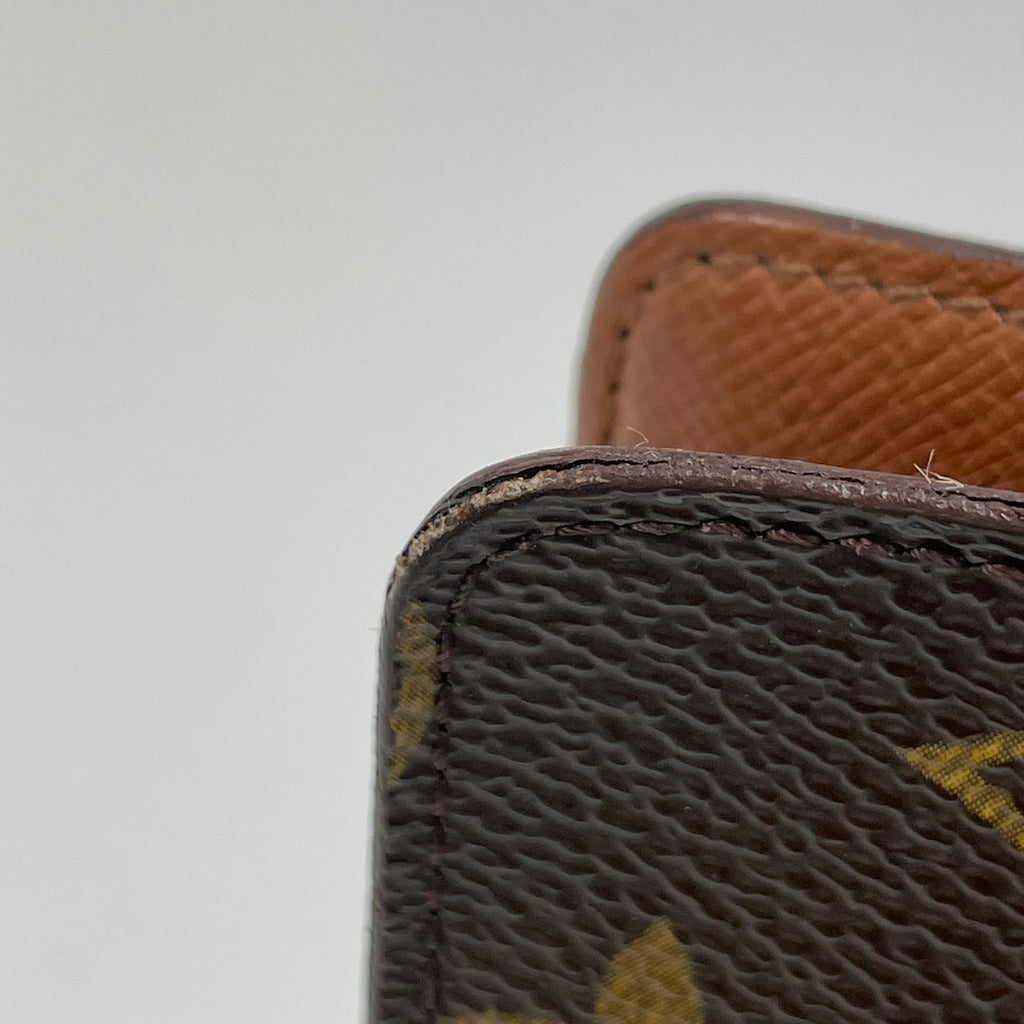 ルイ・ヴィトン アジェンダ MM 手帳カバー ビジネス 手帳・ブックカバー モノグラム ブラウン R20004 レディース 【中古】brbag