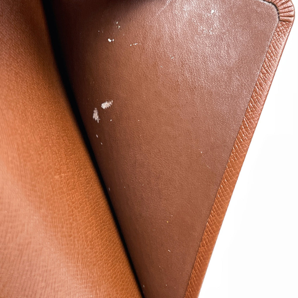 ルイ・ヴィトン アジェンダ MM 手帳カバー ビジネス 手帳・ブックカバー モノグラム ブラウン R20004 レディース 【中古】brbag