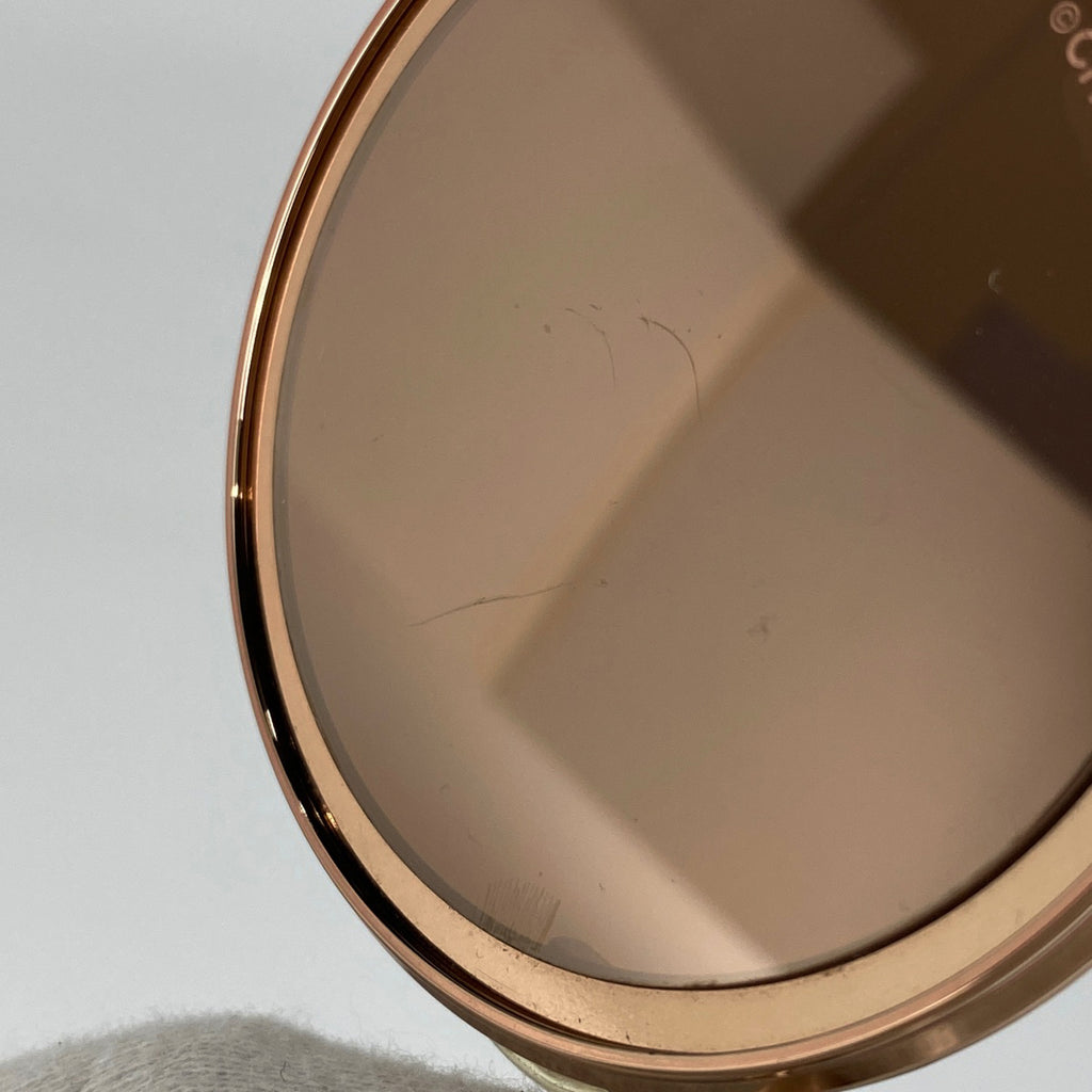 シャネル ロゴ サングラス ラウンド アイウェア サングラス メタル プラスチック ブロンズ 4226 レディース 【中古】brbag