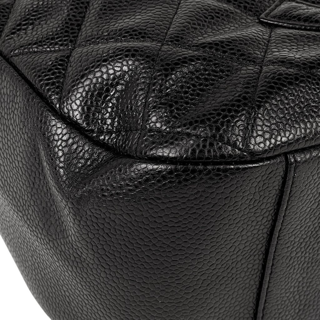 シャネル ココマーク チェーン ショルダーバッグ ワンショルダーマトラッセ ショルダーバッグ キャビアスキン ブラック レディース 【中古】brbag