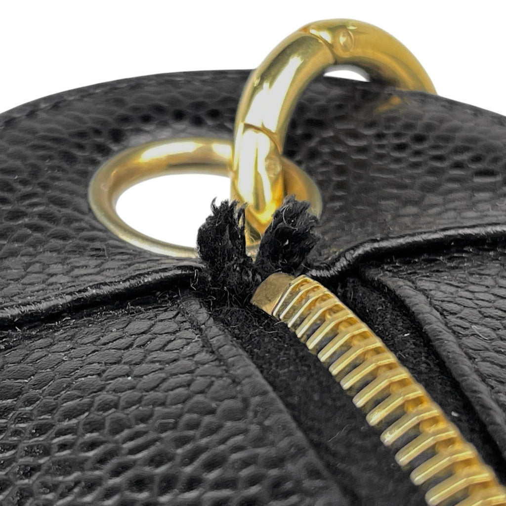 シャネル ココマーク チェーン ショルダーバッグ ワンショルダーマトラッセ ショルダーバッグ キャビアスキン ブラック レディース 【中古】brbag