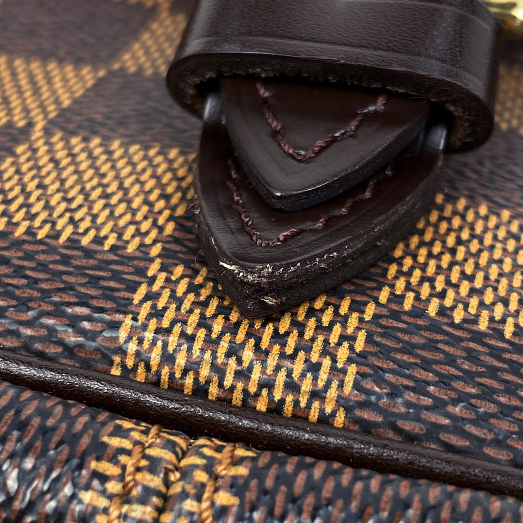 ルイ・ヴィトン ソローニュ 斜め掛け スペシャルオーダー ショルダーバッグ ダミエ ブラウン N48079 レディース 【中古】brbag