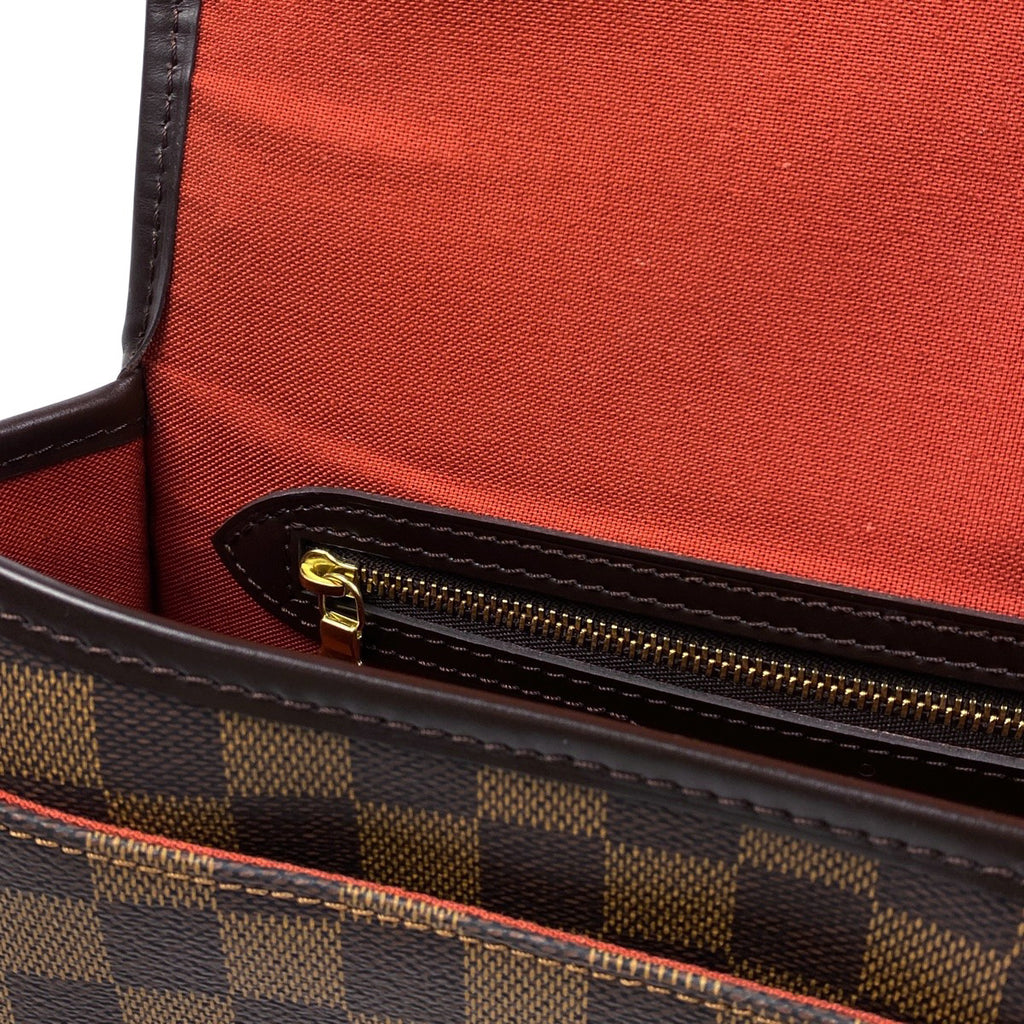 ルイ・ヴィトン ソローニュ 斜め掛け スペシャルオーダー ショルダーバッグ ダミエ ブラウン N48079 レディース 【中古】brbag