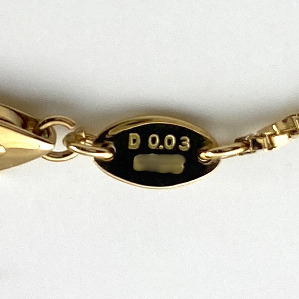 ポーラ パール デザインネックレス YG イエローゴールド ペンダント 真珠 メレダイヤ ネックレス 750 パール ダイヤモンド レディース 【中古】brjwl