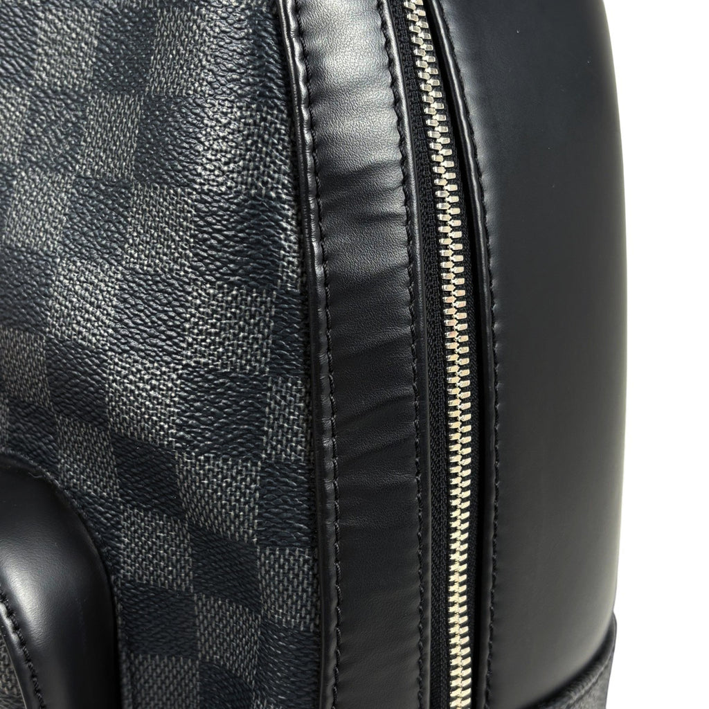 ルイ・ヴィトン ジョッシュ バックパック デイパック リュック ダミエグラフィット ノワール(ブラック) N41473 メンズ 【中古】brbag