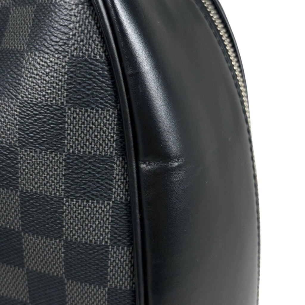 ルイ・ヴィトン ジョッシュ バックパック デイパック リュック ダミエグラフィット ノワール(ブラック) N41473 メンズ 【中古】brbag