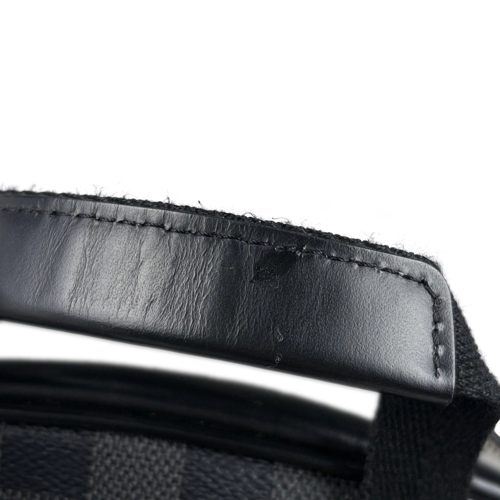 ルイ・ヴィトン ジョッシュ バックパック デイパック リュック ダミエグラフィット ノワール(ブラック) N41473 メンズ 【中古】brbag