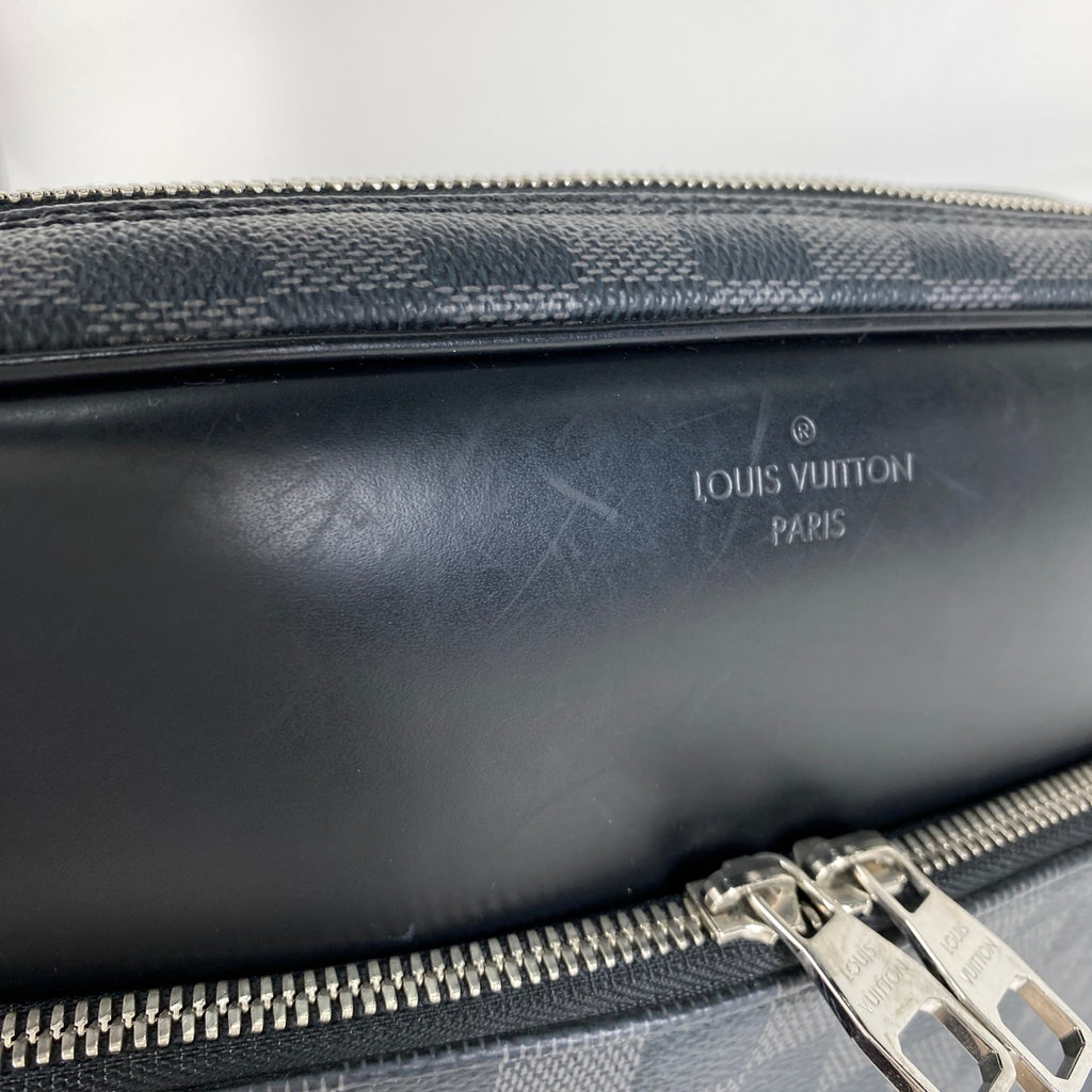 ルイ・ヴィトン デイトン PM メッセンジャーバッグ ショルダーバッグ ダミエグラフィット ノワール(ブラック) N41408 メンズ 【中古】brbag