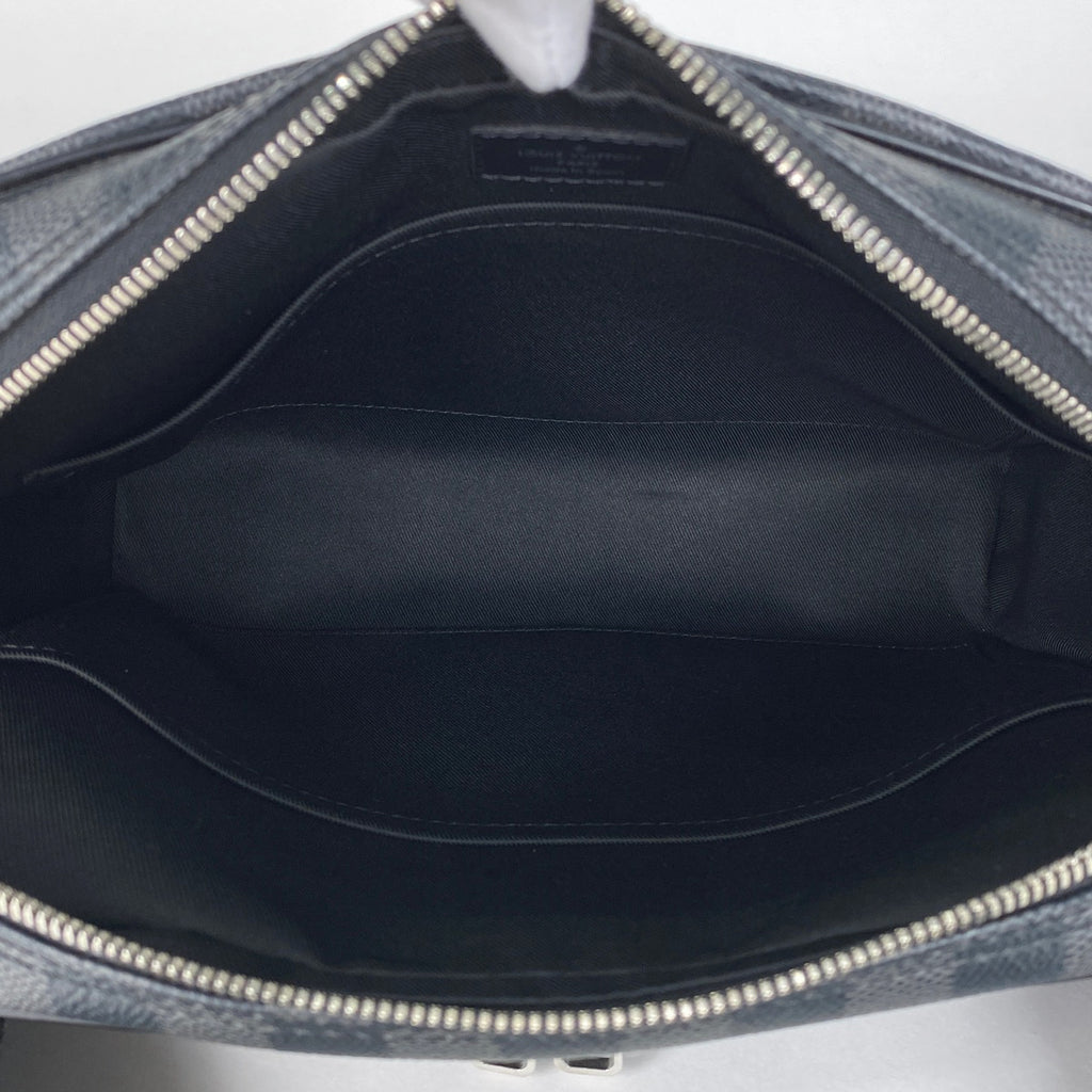 ルイ・ヴィトン デイトン PM メッセンジャーバッグ ショルダーバッグ ダミエグラフィット ノワール(ブラック) N41408 メンズ 【中古】brbag