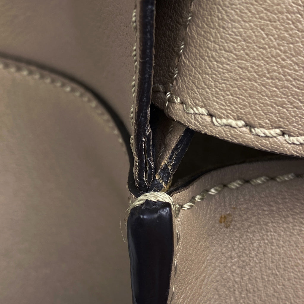 フェンディ ピーカブー ハンドバッグ 2WAY ショルダーバッグ グレージュ ハンドバッグ レザー ベージュ 8BN290 レディース 【中古】brbag