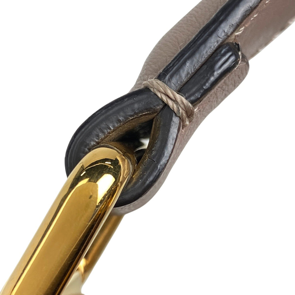 フェンディ ピーカブー ハンドバッグ 2WAY ショルダーバッグ グレージュ ハンドバッグ レザー ベージュ 8BN290 レディース 【中古】brbag