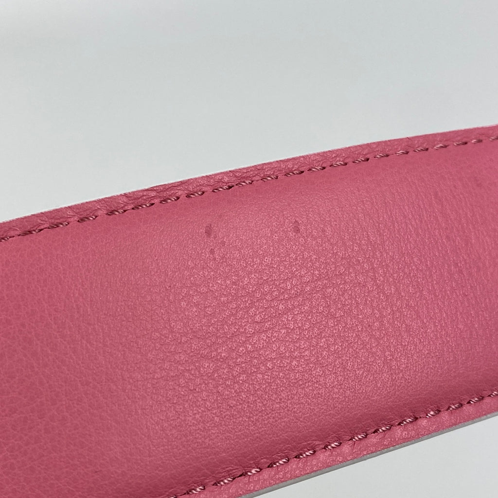 フェンディ ロゴ ショルダーストラップ 肩掛け スタッズ ショルダーストラップ レザー ブラック レディース 【中古】brbag