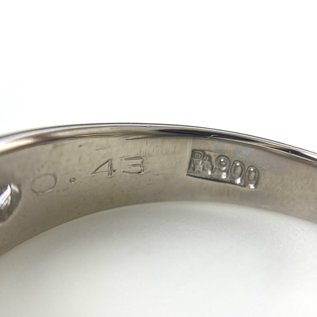 メレダイヤ デザインリング プラチナ 指輪 リング 11.5号 Pt900 ダイヤモンド レディース 【中古】nbjwl