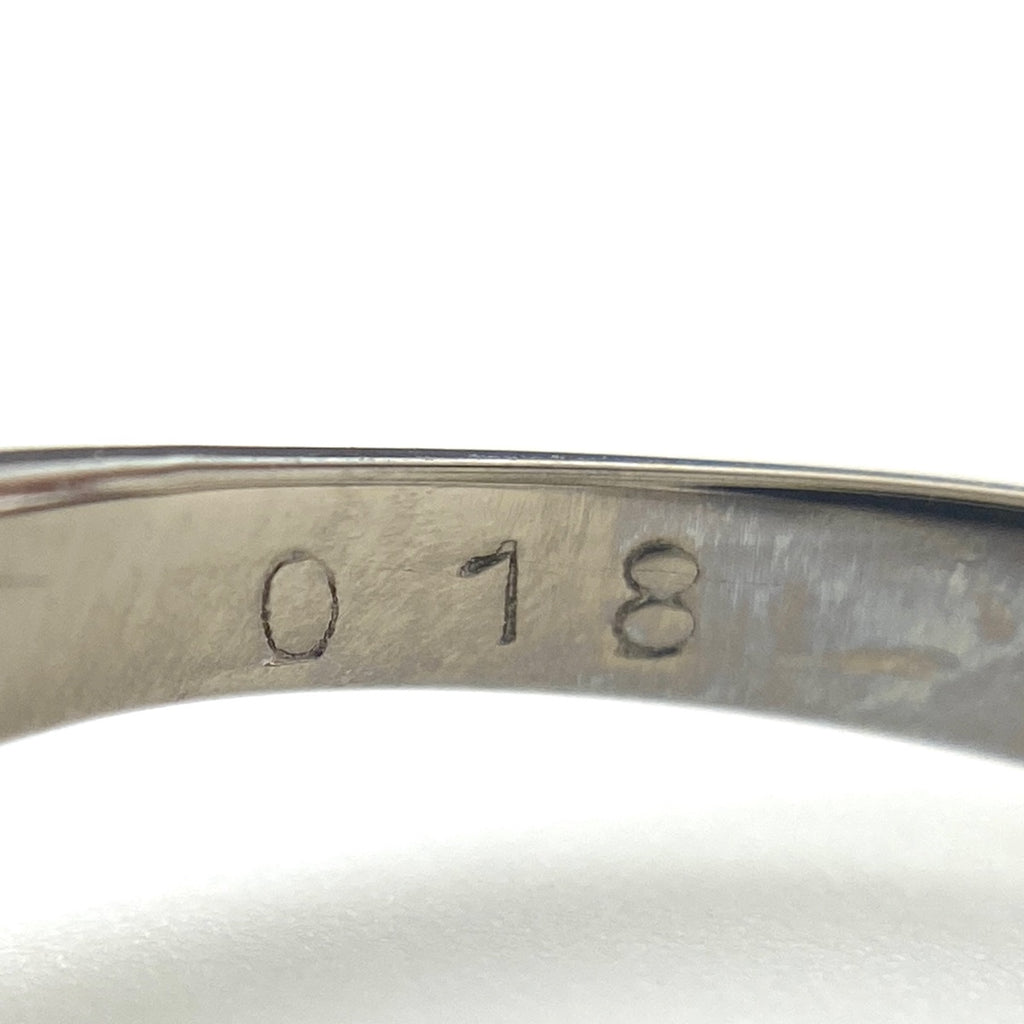 メレダイヤ デザインリング プラチナ 指輪 リング 10号 Pt850 ダイヤモンド レディース 【中古】nbjwl