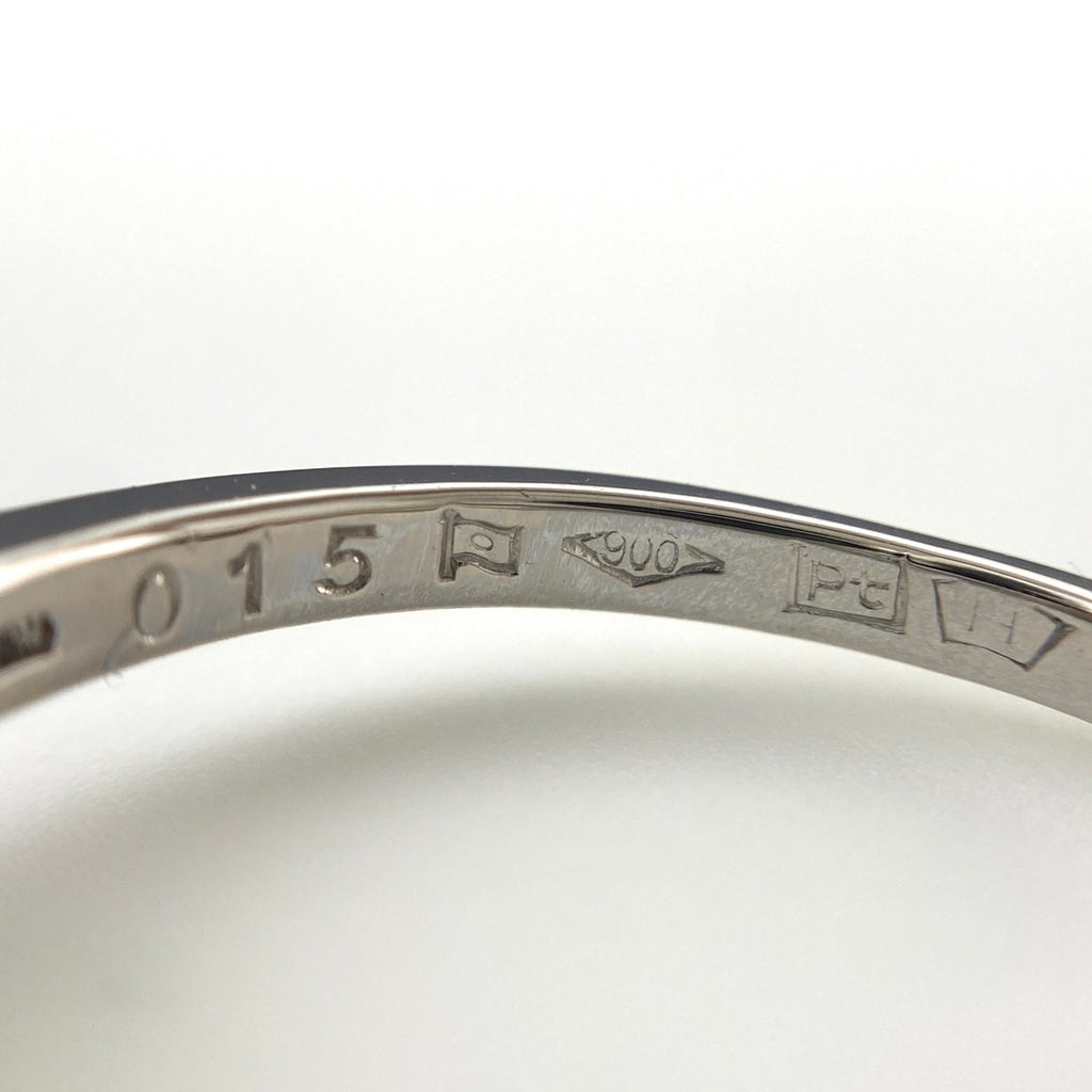 メレダイヤ デザインリング プラチナ 指輪 リング 13.5号 Pt900 ダイヤモンド レディース 【中古】nbjwl