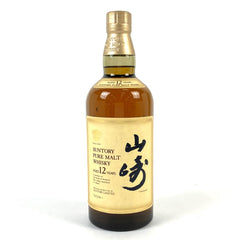 【東京都内限定お届け】 サントリー SUNTORY 山崎 12年 ピュアモルト 華 750ml 国産ウイスキー 酒 【古酒】liqbb
