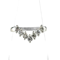 0.40ct ダイヤモンド リング 10号 Pt900 レディース ノンブランドジュエリー 【中古】nbjwl