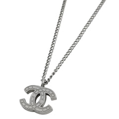 シャネル ココマーク ネックレス シルバーメッキ レディース ブランドアクセサリー 【中古】bracc