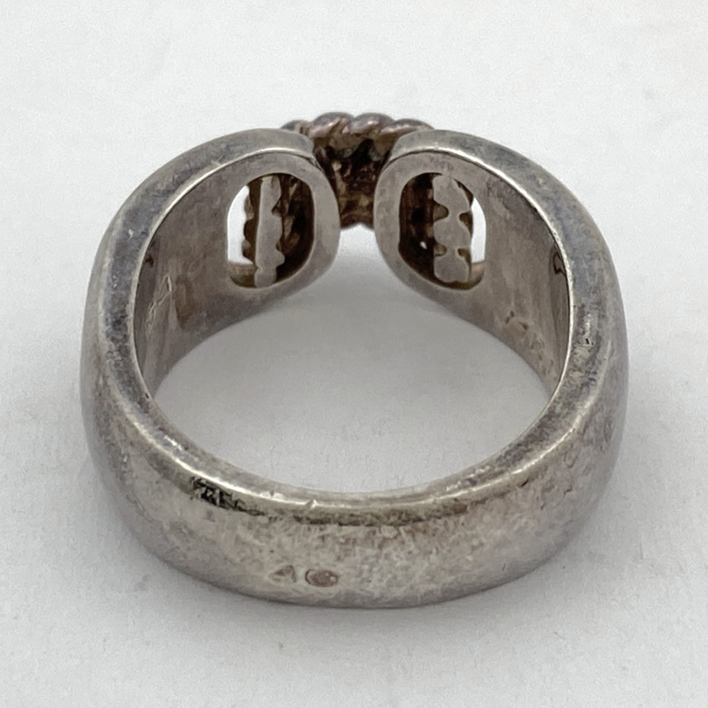 エルメス シュロワ リング 指輪 リング 11.5号 メタル シルバー レディース 【中古】bracc