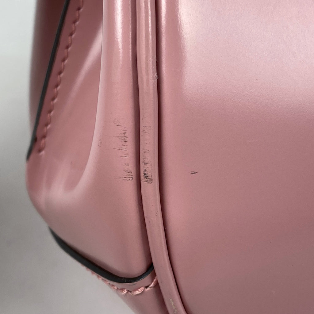 グッチ バンブー ハンドバッグ 2WAY ショルダーバッグ レディロック ハンドバッグ レザー ピンク 353522 レディース 【中古】brbag