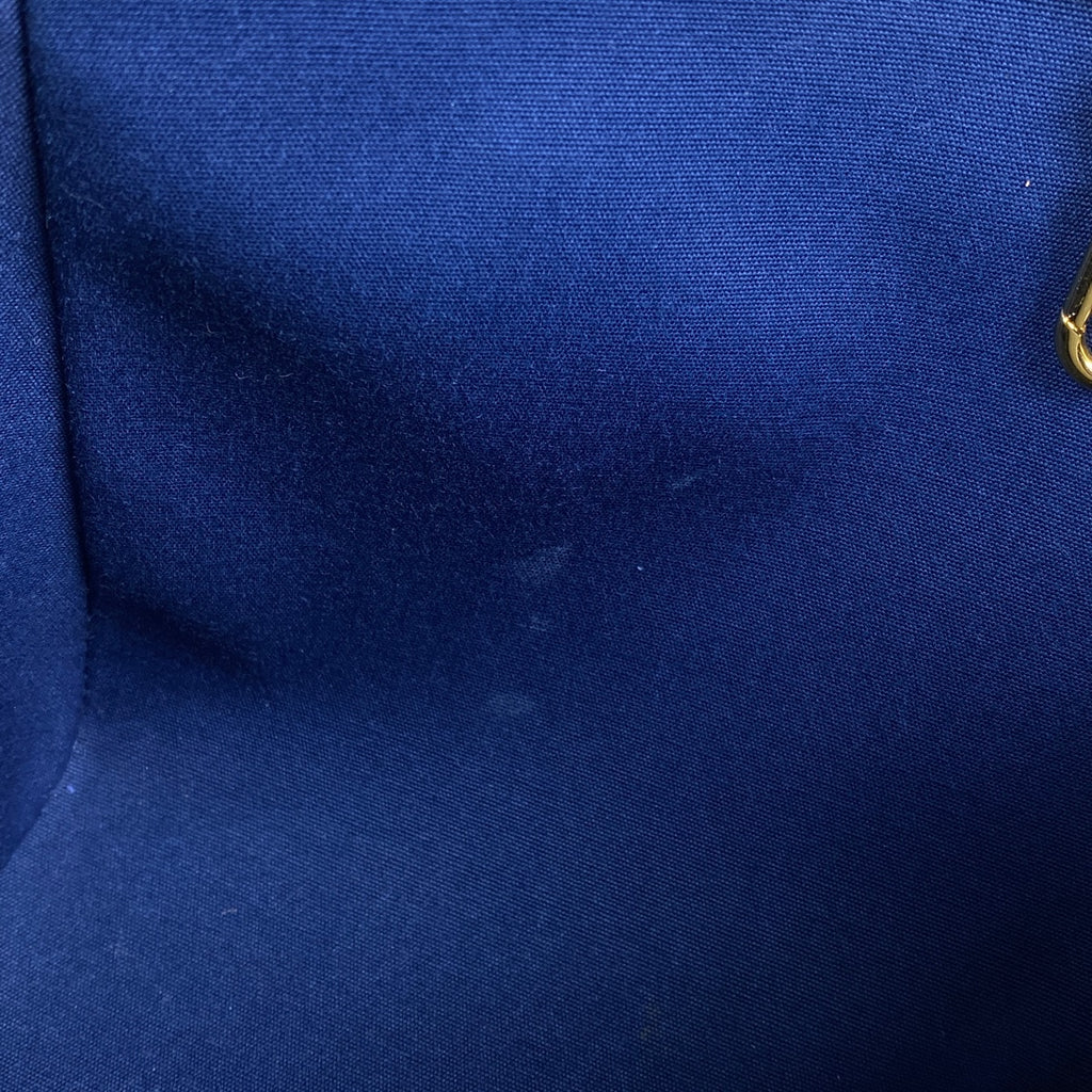 ルイ・ヴィトン カタリーナ BB トートバッグ イカットフラワー エナメル ハンドバッグ モノグラムヴェルニ グランブルー M90038 レディース 【中古】brbag