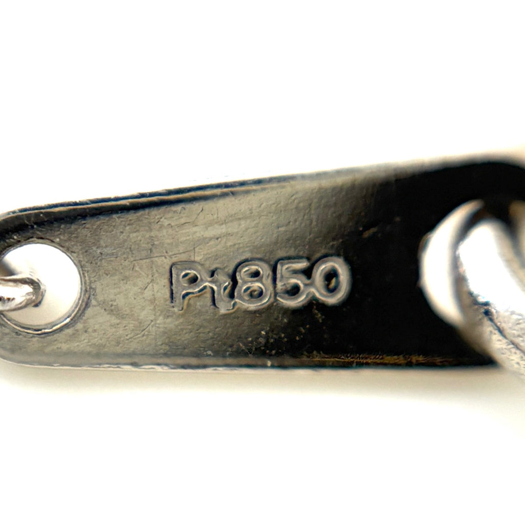 メレダイヤ デザインネックレス プラチナ ペンダント ネックレス Pt900 Pt850 ダイヤモンド レディース ノンブランドジュエリー 【中古】nbjwl