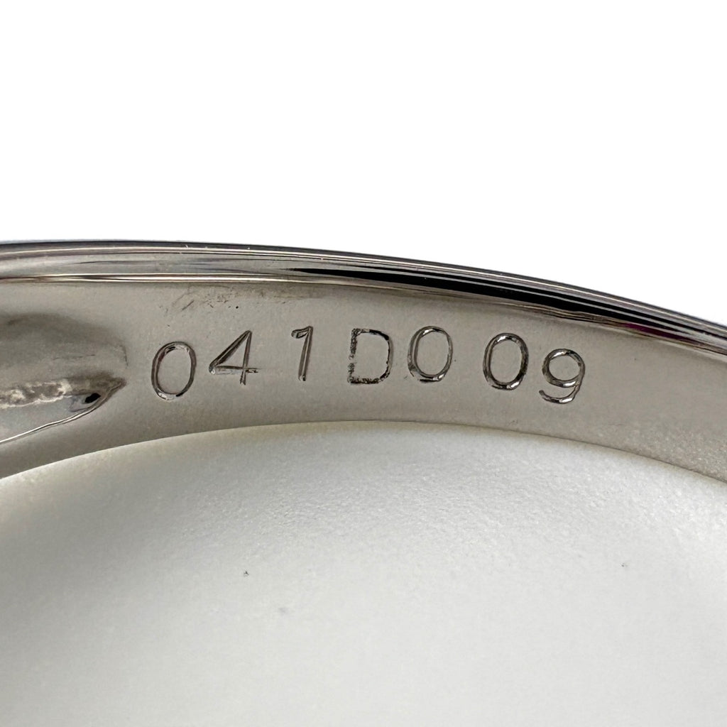 ルビー デザインリング プラチナ 指輪 メレダイヤ リング 11.5号 Pt850 ルビー ダイヤモンド レディース 【中古】nbjwl