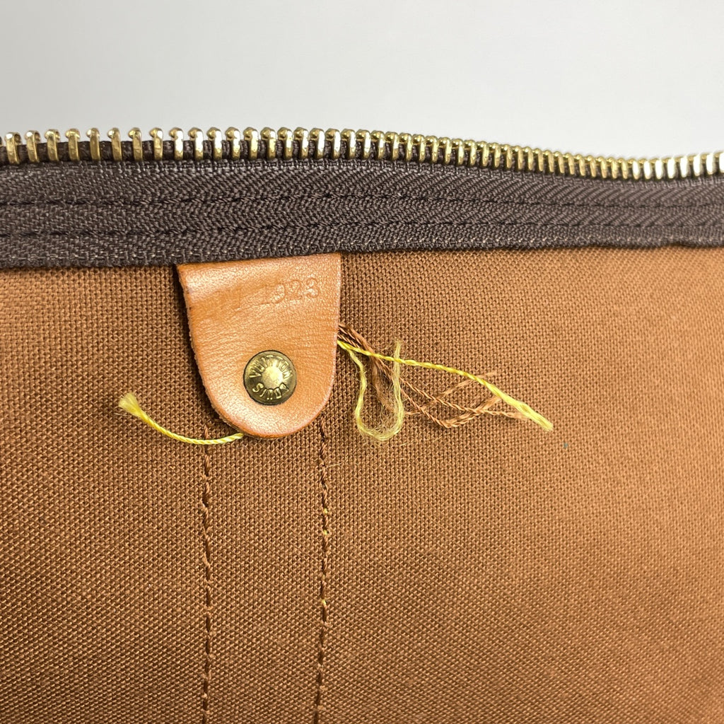 ルイ・ヴィトン キーポル 55 ハンドバッグ 旅行 出張 ビジネス ボストンバッグ モノグラム ブラウン M41424 レディース 【中古】brbag