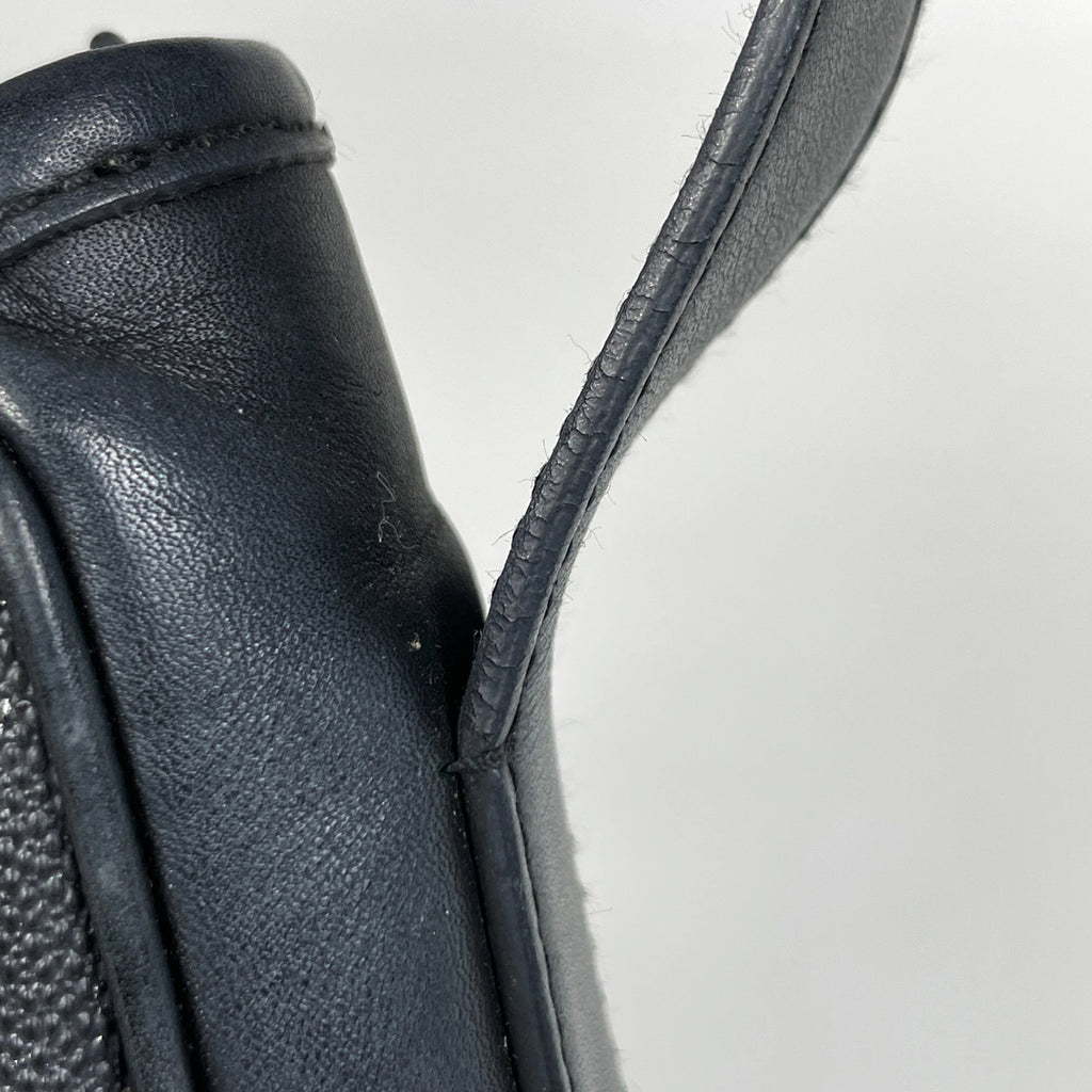 サルヴァトーレフェラガモ ガンチーニ ショルダーバッグ 総柄 ワンショルダー ショルダーバッグ コーティングキャンバス ブラック レディース 【中古】brbag