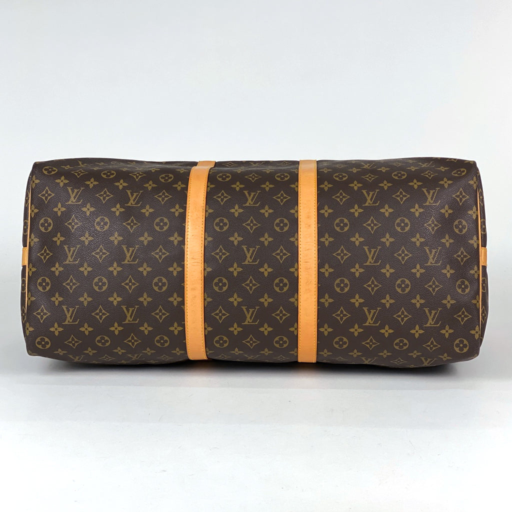 ルイ・ヴィトン キーポル バンドリエール 60 2WAY ショルダーバッグ ボストンバッグ モノグラム ブラウン M41412 レディース 【中古】brbag