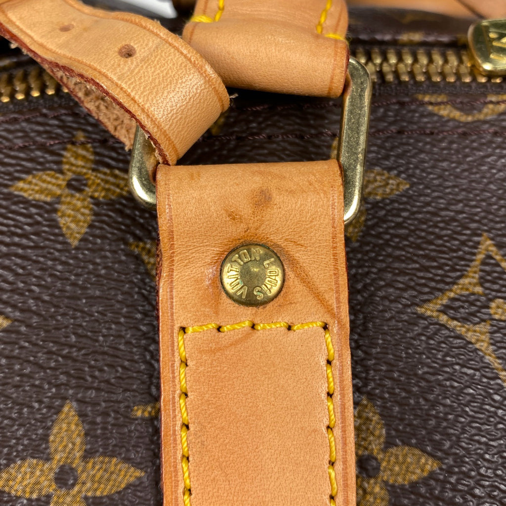 ルイ・ヴィトン キーポル バンドリエール 60 2WAY ショルダーバッグ ボストンバッグ モノグラム ブラウン M41412 レディース 【中古】brbag