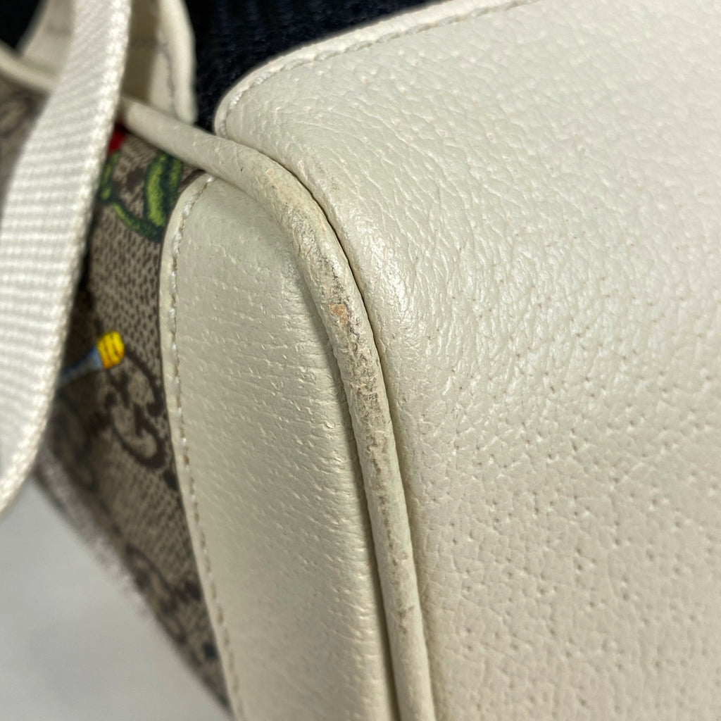 グッチ オフィディア GGフローラ リュックサック デイパック バックパック シェリーライン ウェブ リュック GGスプリーム ベージュ マルチカラー 547965 レディース 【中古】brbag