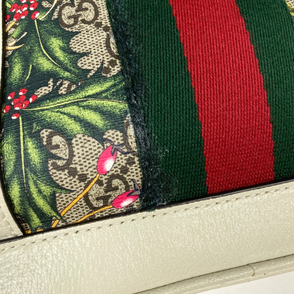 グッチ オフィディア GGフローラ リュックサック デイパック バックパック シェリーライン ウェブ リュック GGスプリーム ベージュ マルチカラー 547965 レディース 【中古】brbag