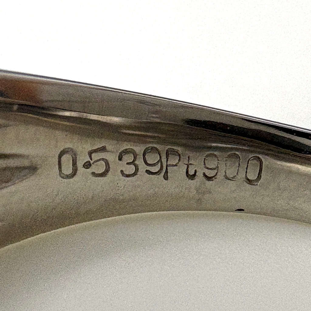 ダイヤモンド デザインリング プラチナ 指輪 メレダイヤ リング 16.5号 Pt900 ダイヤモンド レディース ノンブランドジュエリー 【中古】nbjwl