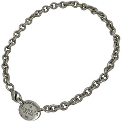 ティファニー リターン トゥ ティファニー オーバル タグ ネックレス シルバー925 レディース ブランドアクセサリー 【中古】bracc