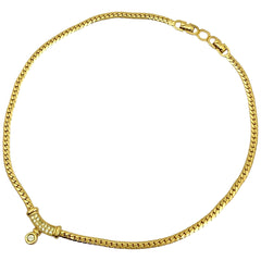 クリスチャンディオール ラインストーン ネックレス GP レディース 【中古】bracc