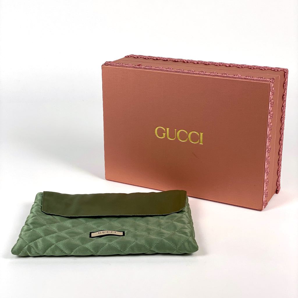 グッチ GGマーモント ラウンドファスナー 長財布 ダブルG ラウンドジップ バンブー 長財布 クロコダイル ホワイト 653634 レディース 【中古】brbag