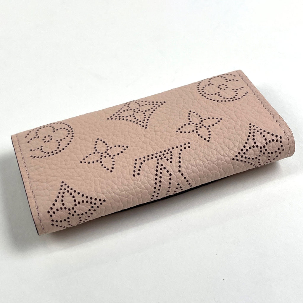 ルイ・ヴィトン ミュルティクレ 4 鍵入れ キーフック キーホルダー キーケース モノグラムマヒナ ローズジャスミン M82760 レディース 【中古】brbag