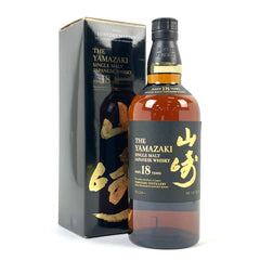 サントリー 山崎 18年 シングルモルト ジャパニーズ 700ml 国産ウイスキー 酒 【古酒】liqbb【東京都内限定お届け】